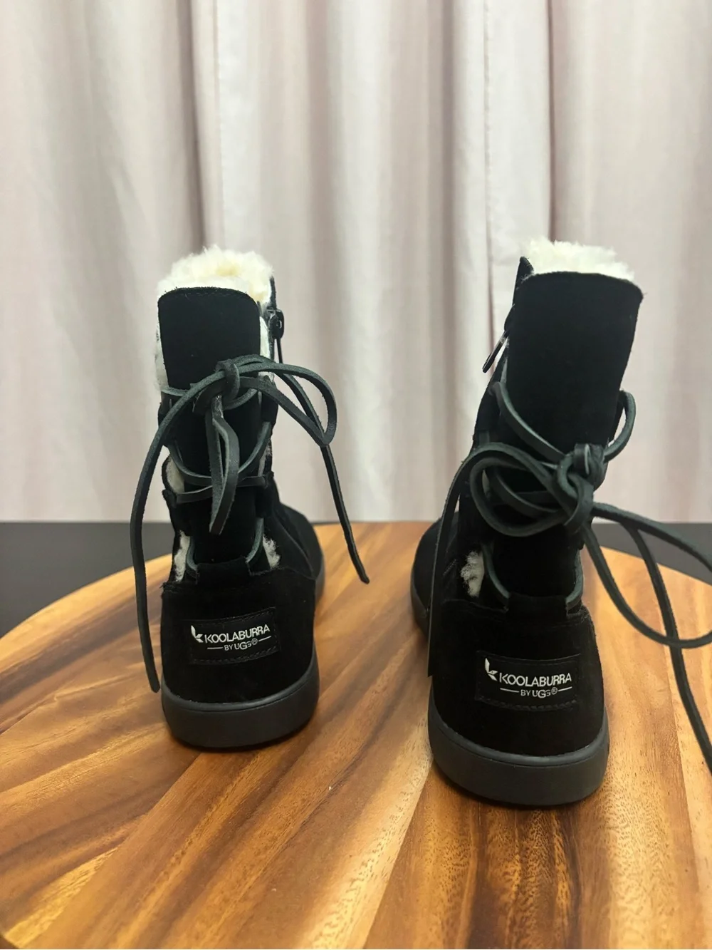 Koolaburra by Ugg Black Shazi Short Boots Size 6